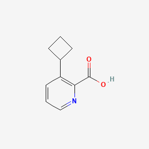 molecular formula C10H11NO2 B2426909 3-Cyclobutylpicolinic acid CAS No. 1781644-15-2