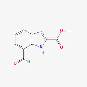 methyl 7-formyl-1H-indole-2-carboxylate