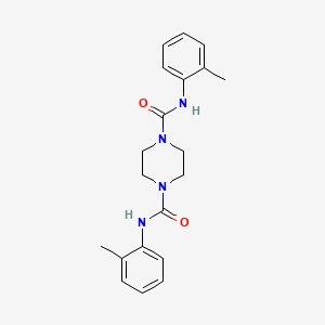 N-(2-Methylphenyl)(4-(N-(2-methylphenyl)carbamoyl)piperazinyl)formamide