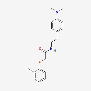 N-(4-(dimethylamino)phenethyl)-2-(o-tolyloxy)acetamide