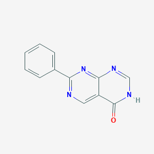 7-phenyl-3H,4H-[1,3]diazino[4,5-d]pyrimidin-4-one