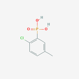 (2-Chloro-5-methylphenyl)phosphonic acid