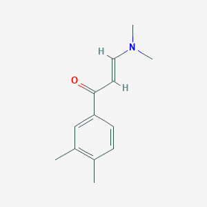 (2E)-3-(dimethylamino)-1-(3,4-dimethylphenyl)prop-2-en-1-one