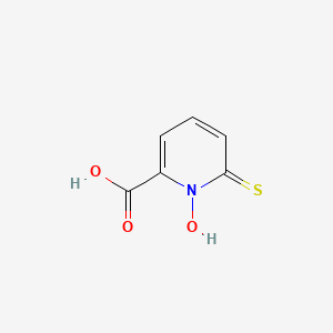 molecular formula C6H5NO3S B2427161 1-羟基-6-硫代亚磺酰基-1,6-二氢吡啶-2-羧酸 CAS No. 131490-25-0