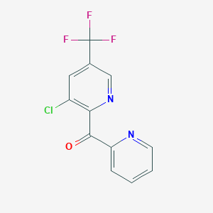 [3-Chloro-5-(trifluoromethyl)-2-pyridinyl](2-pyridinyl)methanone