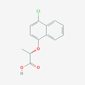 (S)-2-((4-Chloronaphthalen-1-yl)oxy)propanoic acid