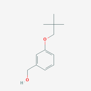 B2427316 [3-(2,2-Dimethylpropoxy)phenyl]methanol CAS No. 444922-27-4