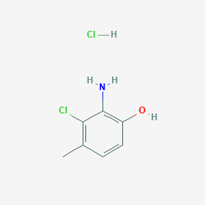 2-Amino-3-chloro-4-methylphenol hydrochloride