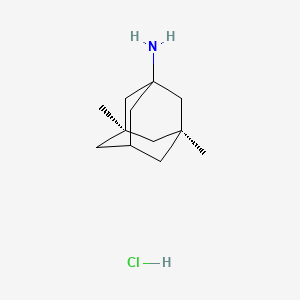 molecular formula C12H22ClN B2427410 1,3-Dimethylaminoadamantane hydrochloride CAS No. 19982-08-2; 41100-52-1