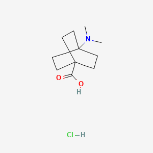 4-(Dimethylamino)bicyclo[2.2.2]octane-1-carboxylic acid hydrochloride