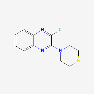 2-Chloro-3-(thiomorpholin-4-yl)quinoxaline