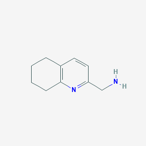 molecular formula C10H14N2 B2427486 5,6,7,8-Tetrahydroquinolin-2-ylmethanamine CAS No. 1351972-02-5; 780803-66-9