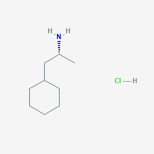 (2R)-1-Cyclohexylpropan-2-amine;hydrochloride