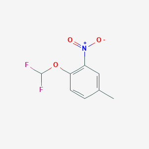 1-(Difluoromethoxy)-4-methyl-2-nitrobenzene