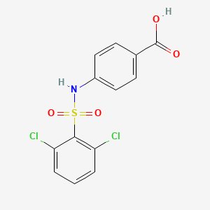 4-((2,6-Dichlorophenyl)sulfonamido)benzoic acid