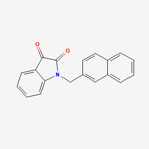 B2427616 1-(Naphthalen-2-ylmethyl)indole-2,3-dione CAS No. 79183-43-0