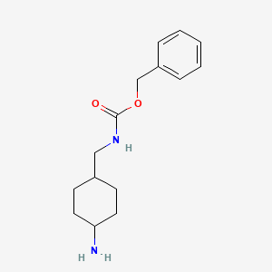 molecular formula C15H22N2O2 B2427649 Benzyl [(cis-4-aminocyclohexyl)methyl]carbamate CAS No. 509142-55-6