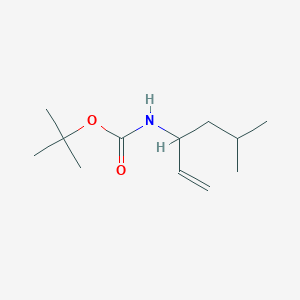 N-Boc-(+/-)-3-amino-5-methylhexene