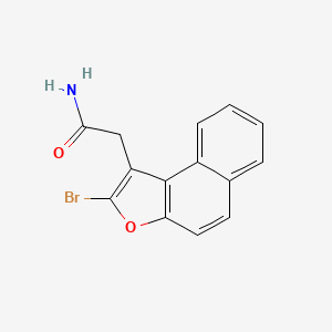 2-(2-Bromonaphtho[2,1-b]furan-1-yl)acetamide