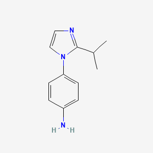 4-(2-Isopropyl-imidazol-1-yl)-phenylamine