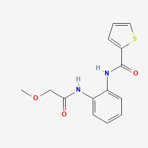 N-(2-(2-methoxyacetamido)phenyl)thiophene-2-carboxamide