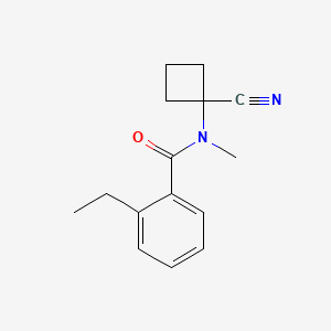 N-(1-Cyanocyclobutyl)-2-ethyl-N-methylbenzamide