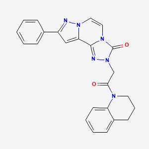 molecular formula C24H20N6O2 B2427842 Chembl4583921 CAS No. 1207019-09-7
