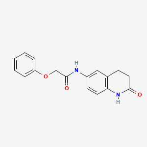 N-(2-oxo-1,2,3,4-tetrahydroquinolin-6-yl)-2-phenoxyacetamide