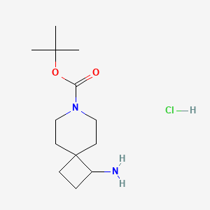 tert-Butyl 1-amino-7-azaspiro[3.5]nonane-7-carboxylate hydrochloride
