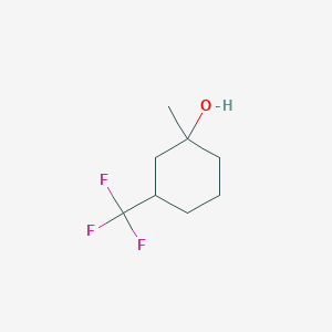 1-Methyl-3-(trifluoromethyl)cyclohexan-1-ol