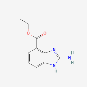 Ethyl 2-amino-1h-benzo[d]imidazole-4-carboxylate