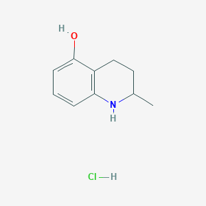 2-Methyl-1,2,3,4-tetrahydroquinolin-5-ol;hydrochloride
