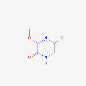 molecular formula C5H5ClN2O2 B2427948 5-Chloro-3-methoxy-1H-pyrazin-2-one CAS No. 588732-74-5