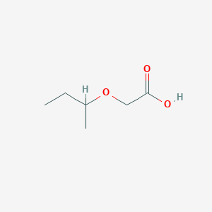 molecular formula C6H12O3 B2427999 2-(丁-2-氧基)乙酸 CAS No. 99116-02-6