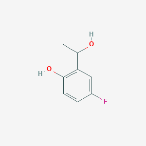 molecular formula C8H9FO2 B2428009 1-(2-Hydroxy-5-fluorophenyl)ethanol CAS No. 850793-83-8
