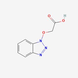 molecular formula C8H7N3O3 B2428040 2-(Benzotriazol-1-yloxy)acetic acid CAS No. 639475-09-5