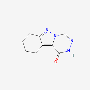 B2428092 7,8,9,10-tetrahydro[1,2,4]triazino[4,5-b]indazol-1(2H)-one CAS No. 1239771-06-2