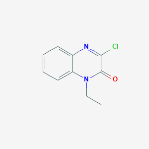 molecular formula C10H9ClN2O B2428131 3-Chloro-1-ethylquinoxalin-2-one CAS No. 869199-17-7