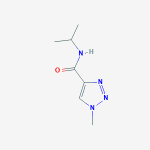molecular formula C7H12N4O B2428184 1-甲基-N-(丙-2-基)-1H-1,2,3-三唑-4-甲酰胺 CAS No. 1796880-31-3