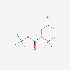 molecular formula C12H19NO3 B2428209 Tert-butyl 6-oxo-4-azaspiro[2.5]octane-4-carboxylate CAS No. 2386483-52-7