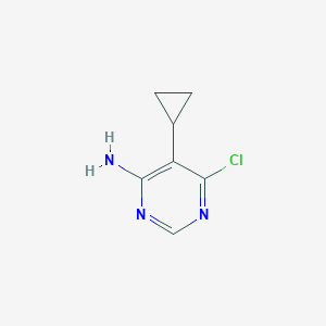 6-Chloro-5-cyclopropylpyrimidin-4-amine