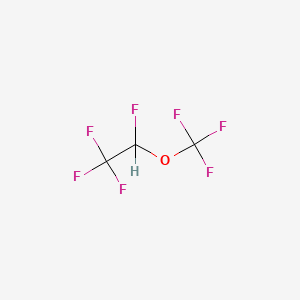 molecular formula C3HF7O B2428269 1,1,1,2-Tetrafluoro-2-(trifluoromethoxy)ethane CAS No. 2356-62-9