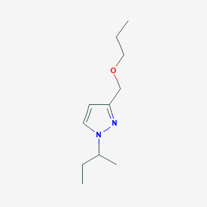 molecular formula C11H20N2O B2428339 1-sec-butyl-3-(propoxymethyl)-1H-pyrazole CAS No. 1856102-05-0
