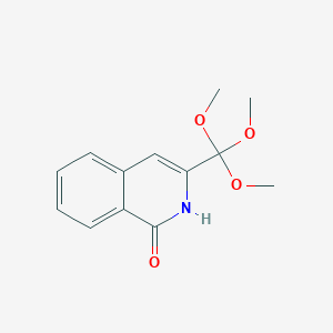 molecular formula C13H15NO4 B2428346 3-(三甲氧甲基)-1,2-二氢异喹啉-1-酮 CAS No. 847783-41-9