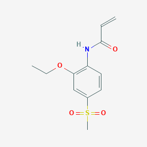 N-(2-Ethoxy-4-methylsulfonylphenyl)prop-2-enamide