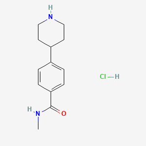 n-Methyl-4-(piperidin-4-yl)benzamide hydrochloride