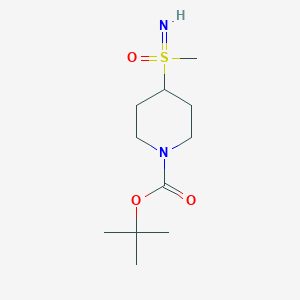 Tert-butyl 4-[imino(methyl)oxo-lambda6-sulfanyl]piperidine-1-carboxylate