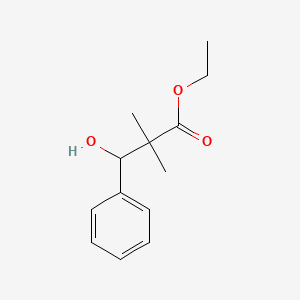 Ethyl 3-hydroxy-2,2-dimethyl-3-phenylpropanoate