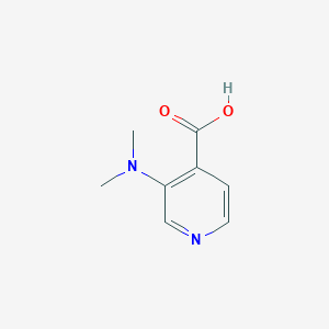 molecular formula C8H10N2O2 B2428572 3-(二甲氨基)异烟酸 CAS No. 1439867-85-2