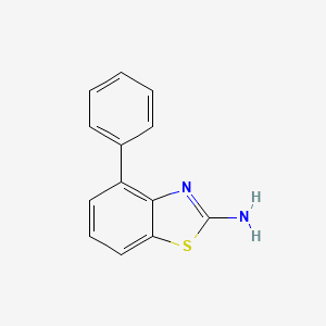 molecular formula C13H10N2S B2428814 4-Phenyl-1,3-benzothiazol-2-amine CAS No. 21418-32-6